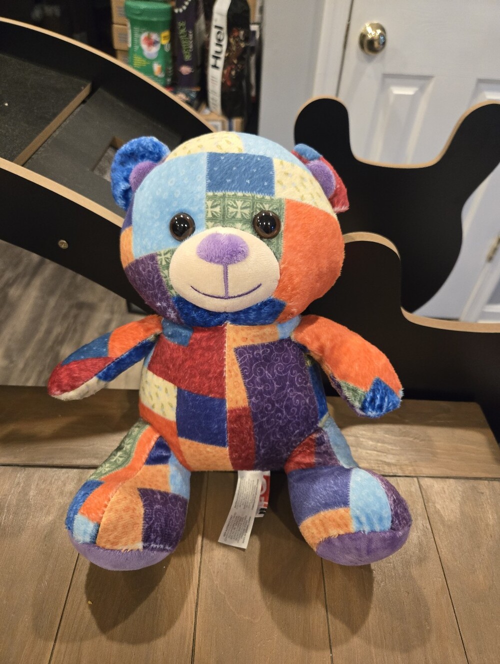 Official Dollywood Dolly Parton "Coat of Many Colors" Patchwork Teddy Bear